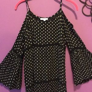 Off the shoulder boho shirt. OFFERS SO WELCOME